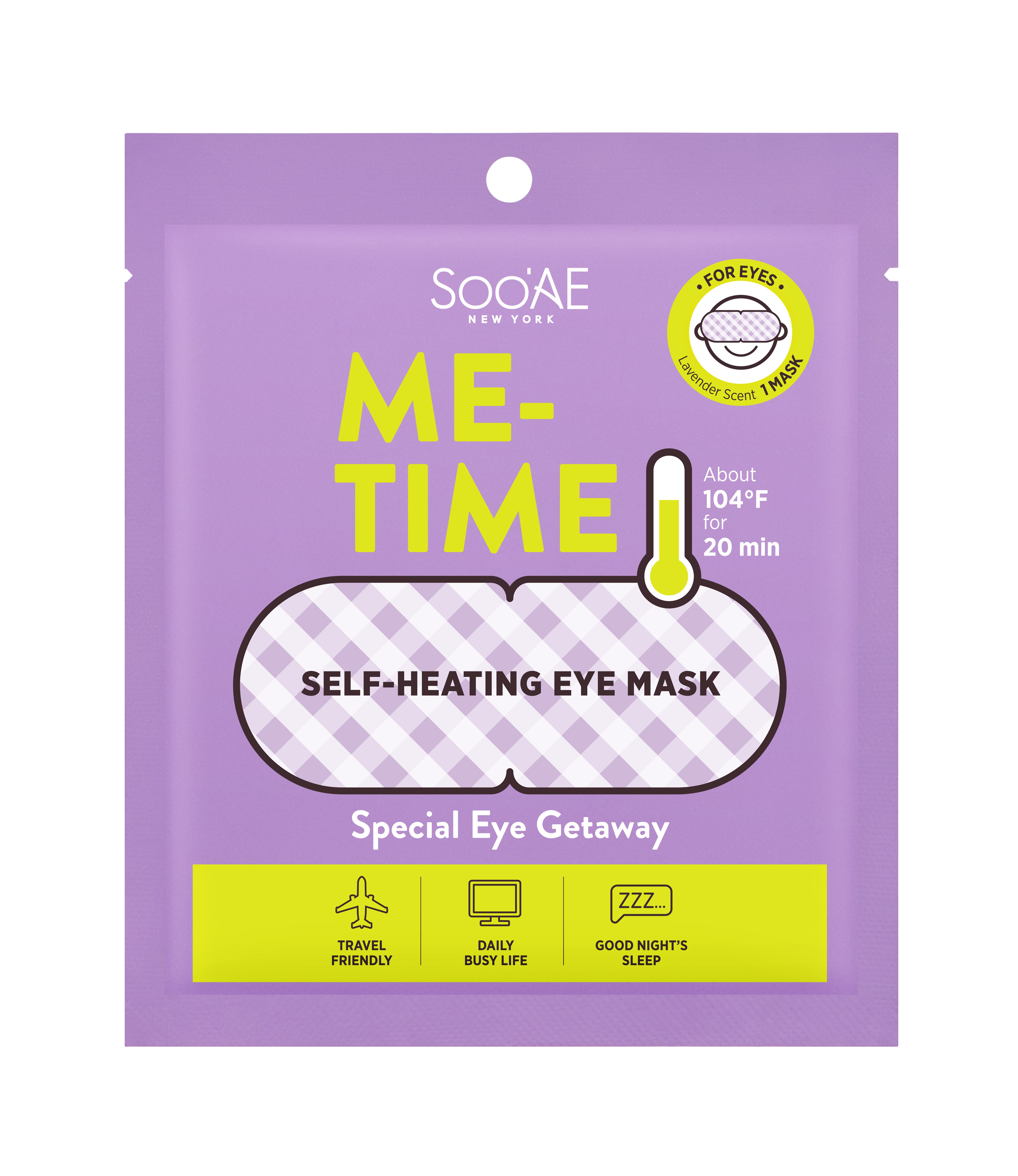 SooAE Me-Time Self-Heating Eye Mask