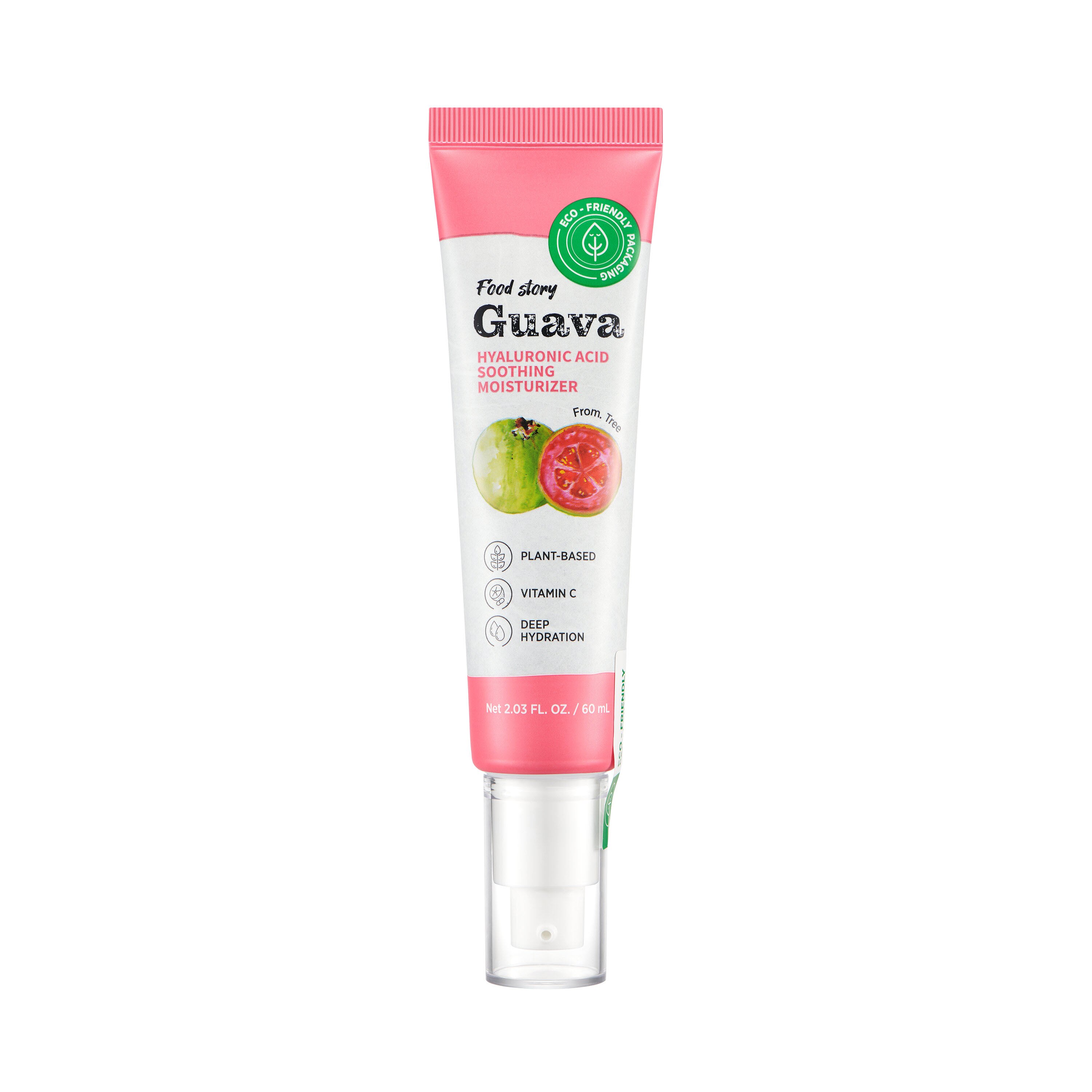 Food Story for Skin Guava Hyaluronic Acid Soothing Moisturizer, 2.03 OZ