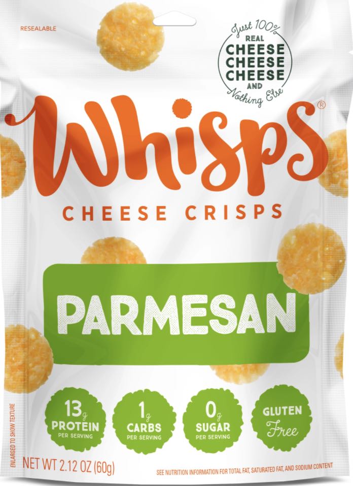 Whisps Cheese Crisps Parmesan, 2.12 oz