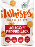 Whisps Cheese Crisps Asiago & Pepper Jack, 2.12 oz, thumbnail image 1 of 1