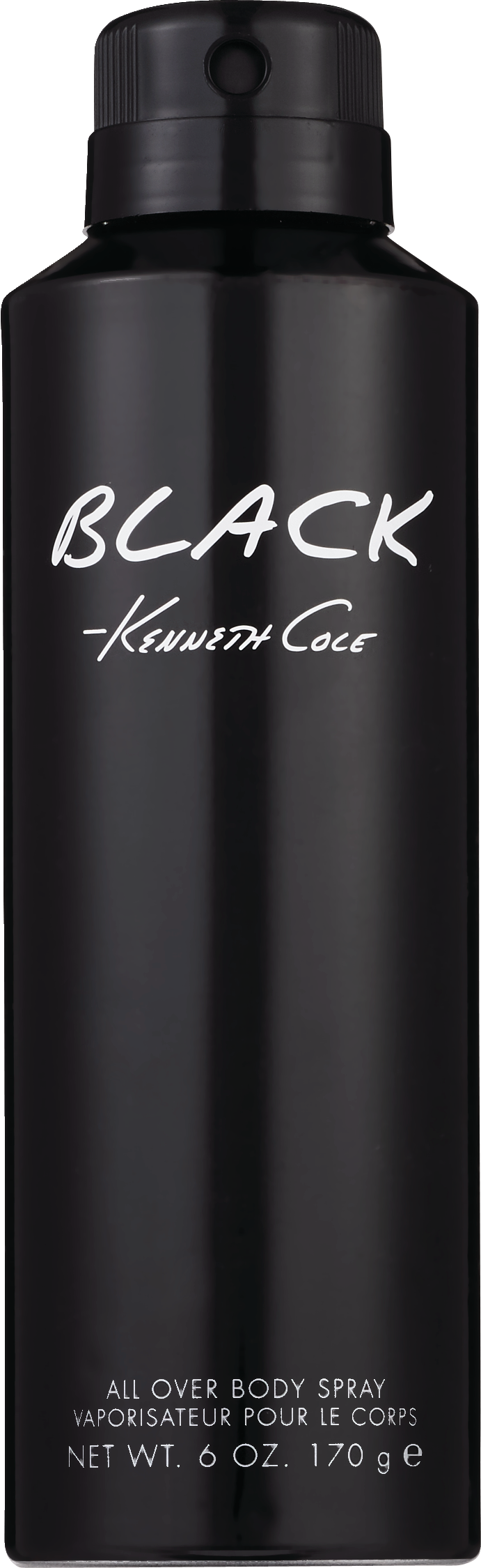 Kenneth Cole Black All Over Body Spray, 6 OZ