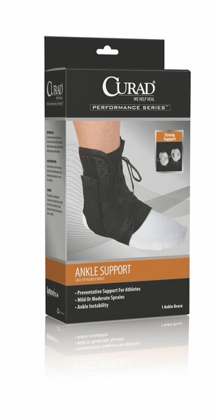 CURAD Retail vinyl lace-up ankle splints