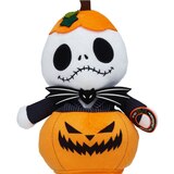 Disney Tim Burton's The Nightmare Before Christmas Animated Poppin' Pumpkin King, 11 in, thumbnail image 1 of 2