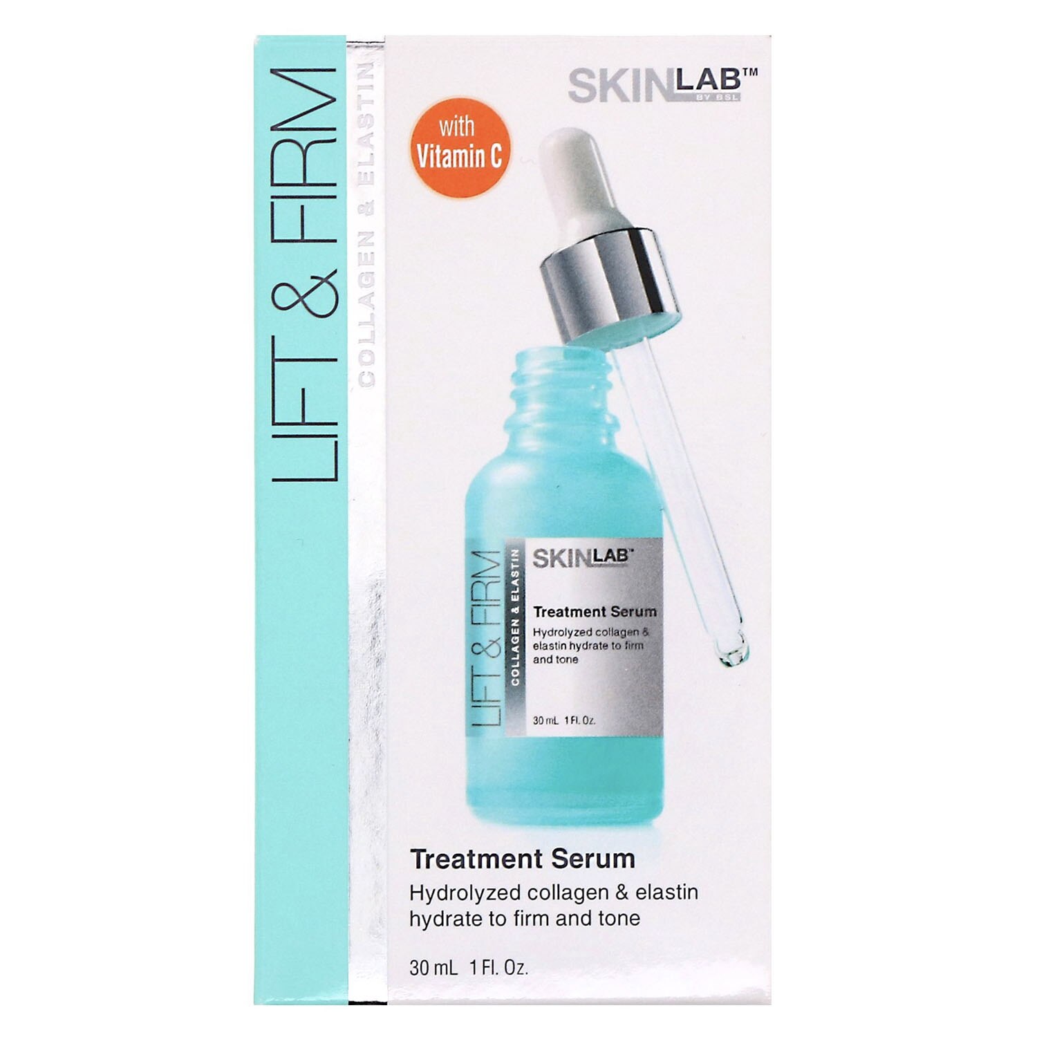 SKINLAB Lift & Firm Treatment Serum, Collagen & Elastin, 1 OZ