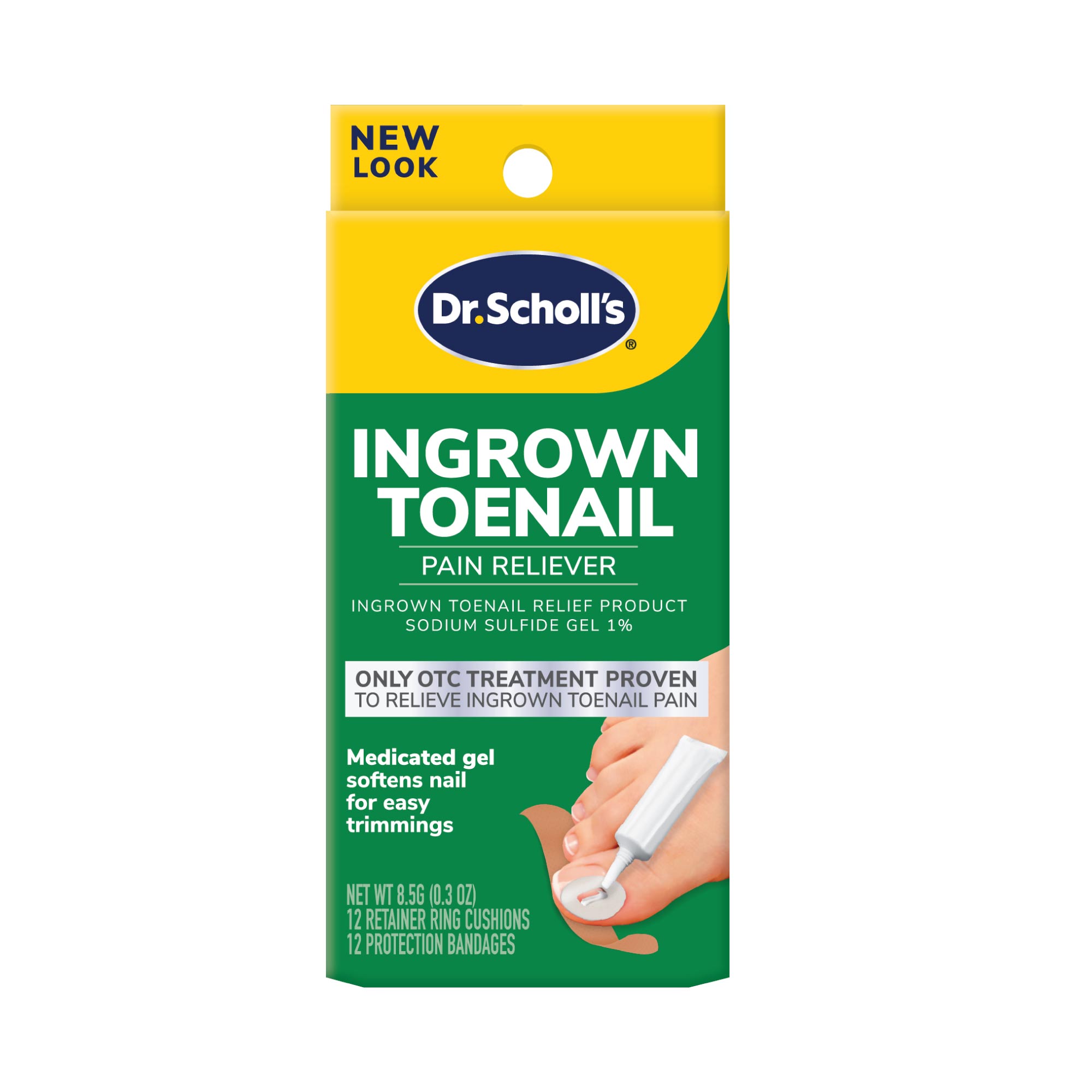 Dr. Scholl's Ingrown Toenail Pain Reliever, 0.3 OZ