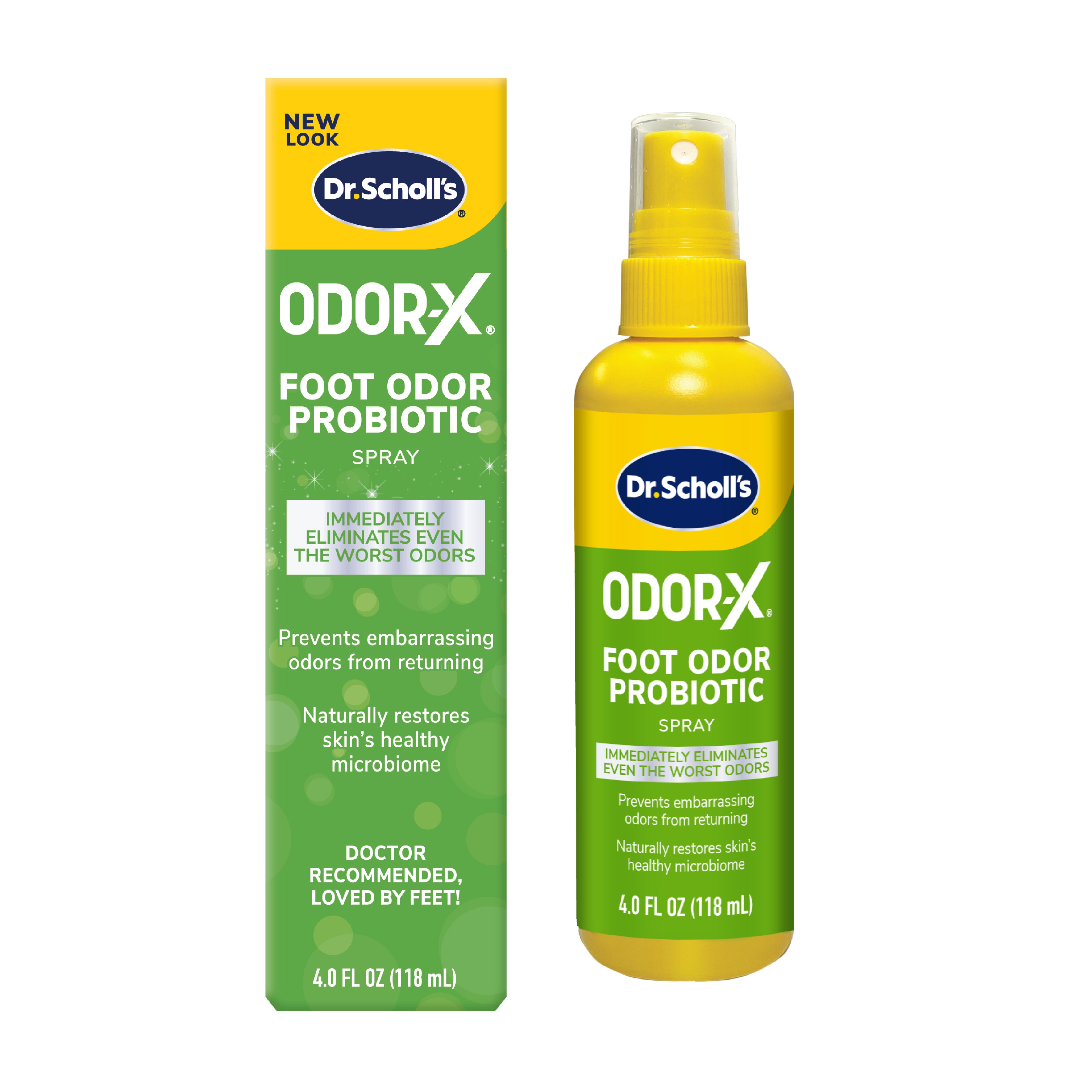 Dr. Scholl's Odor X Probiotic Foot Spray, 4 OZ