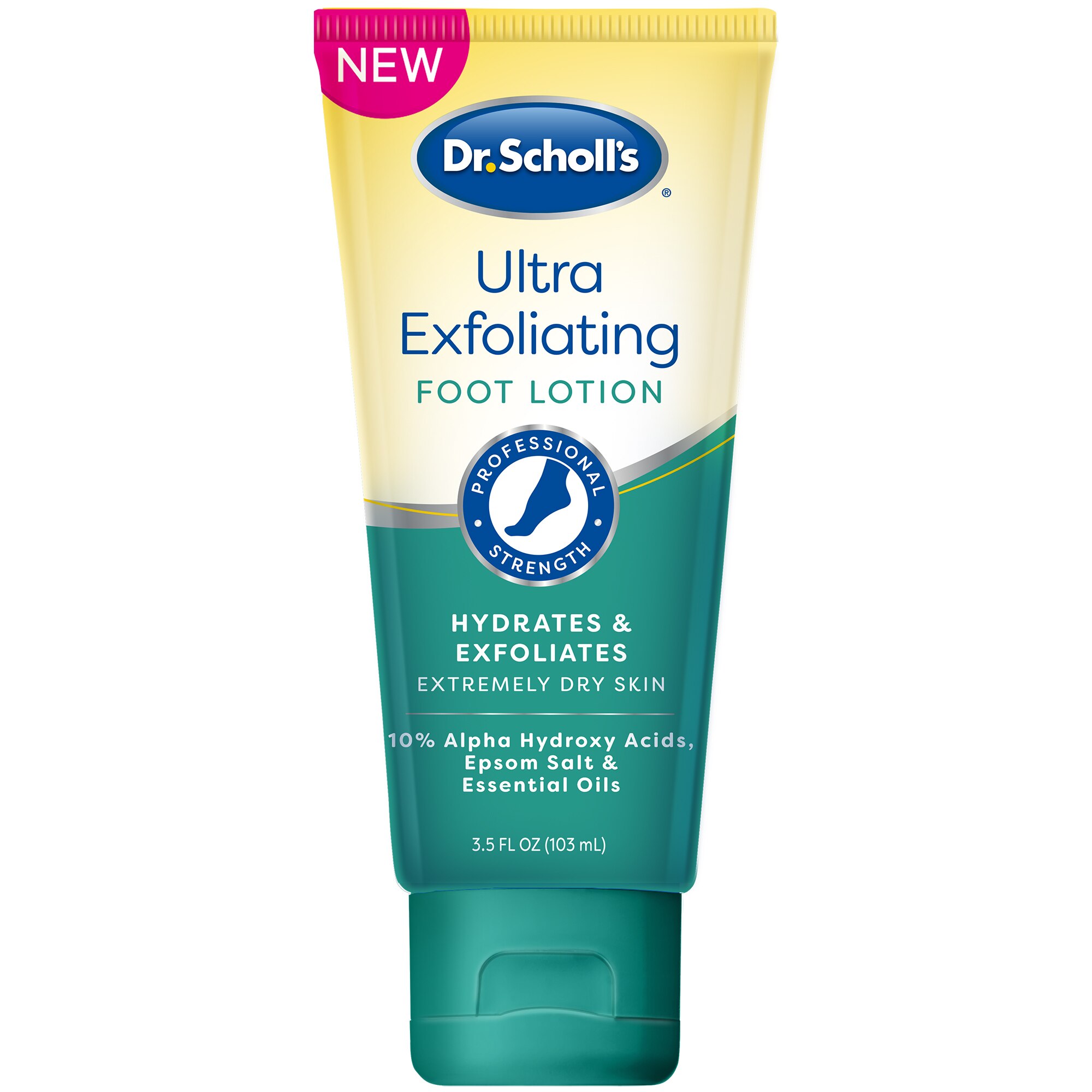 Dr. Scholl's Ultra Exfoliating Foot Lotion, 3.5 OZ