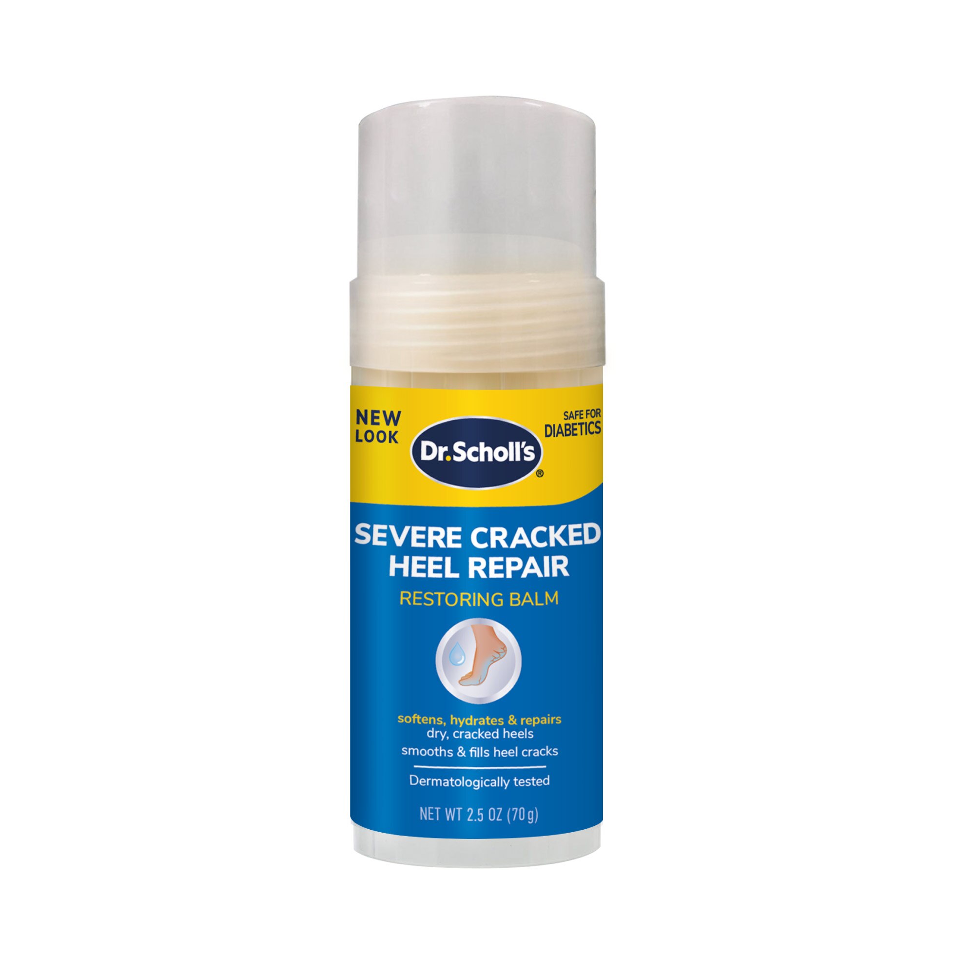 Dr. Scholl's Severe Cracked Heel Balm, 2.5 OZ