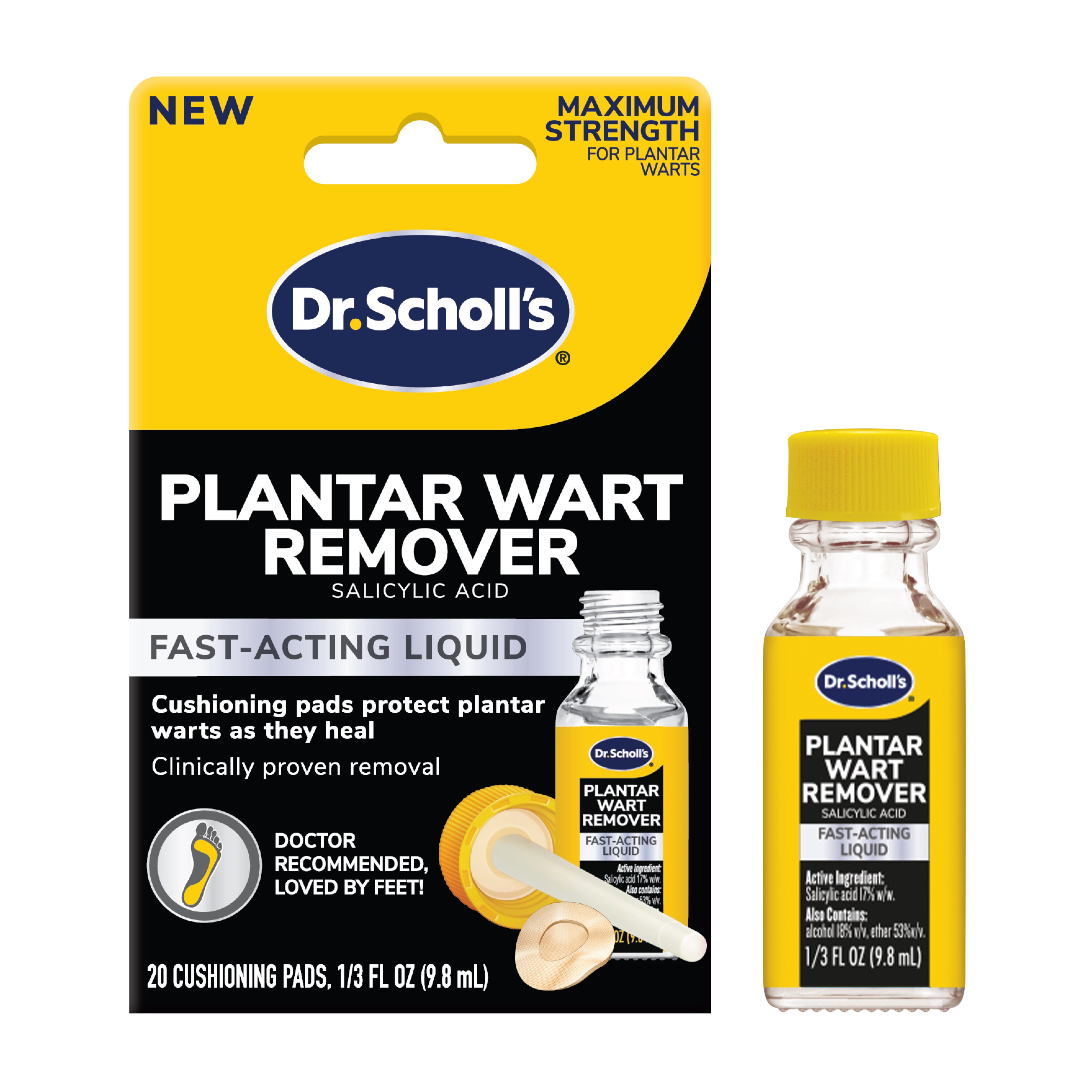 Dr. Scholl's Liquid Plantar War Remover, 1.3OZ