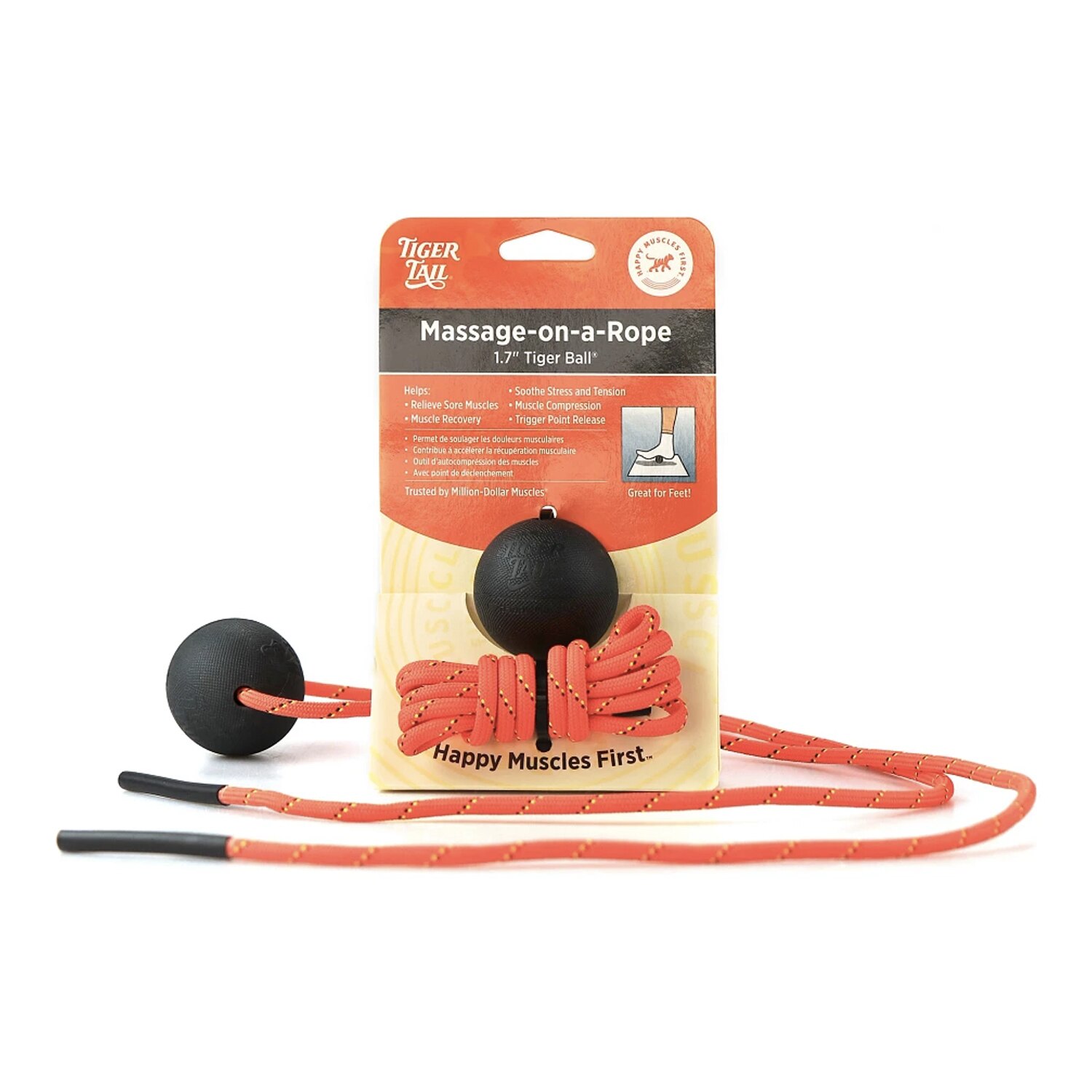 Tiger Tail Tiger Ball Massage-on-a-Rope