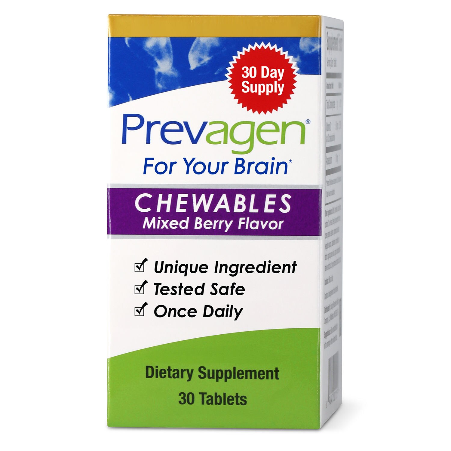 Prevagen® Regular Strength Berry Flavor Chewables 10mg, 30 CT