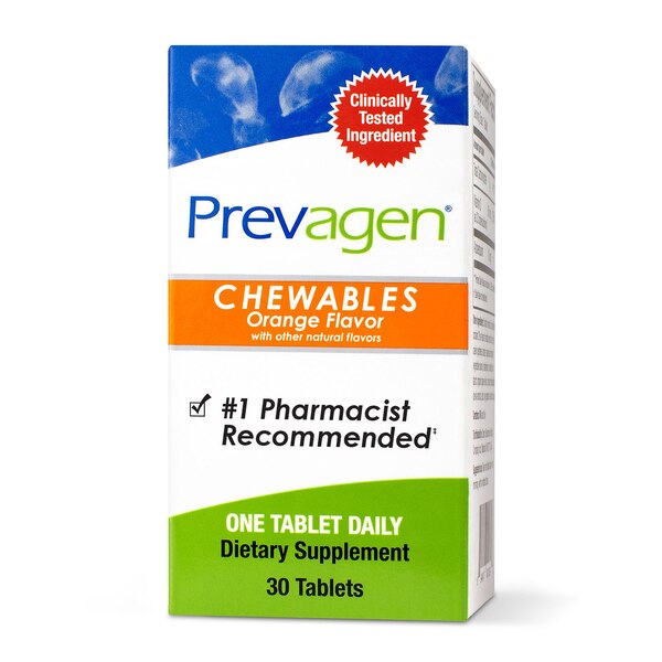 Prevagen Improves Memory Chewables Orange Flavor, 30 CT