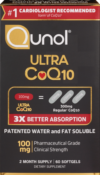 Qunol Ultra CoQ10 Softgels 100mg