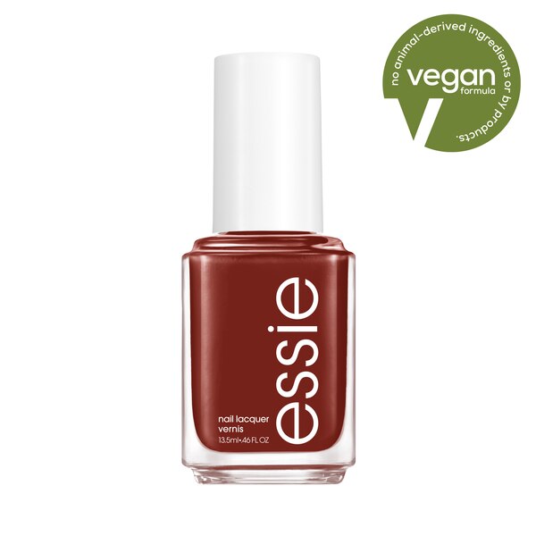 Clicking on the image opens a new modal with 11 larger images of essie Salon-Quality Nail Polish, Vegan. Some images may not have descriptive text. 1 out of 11.