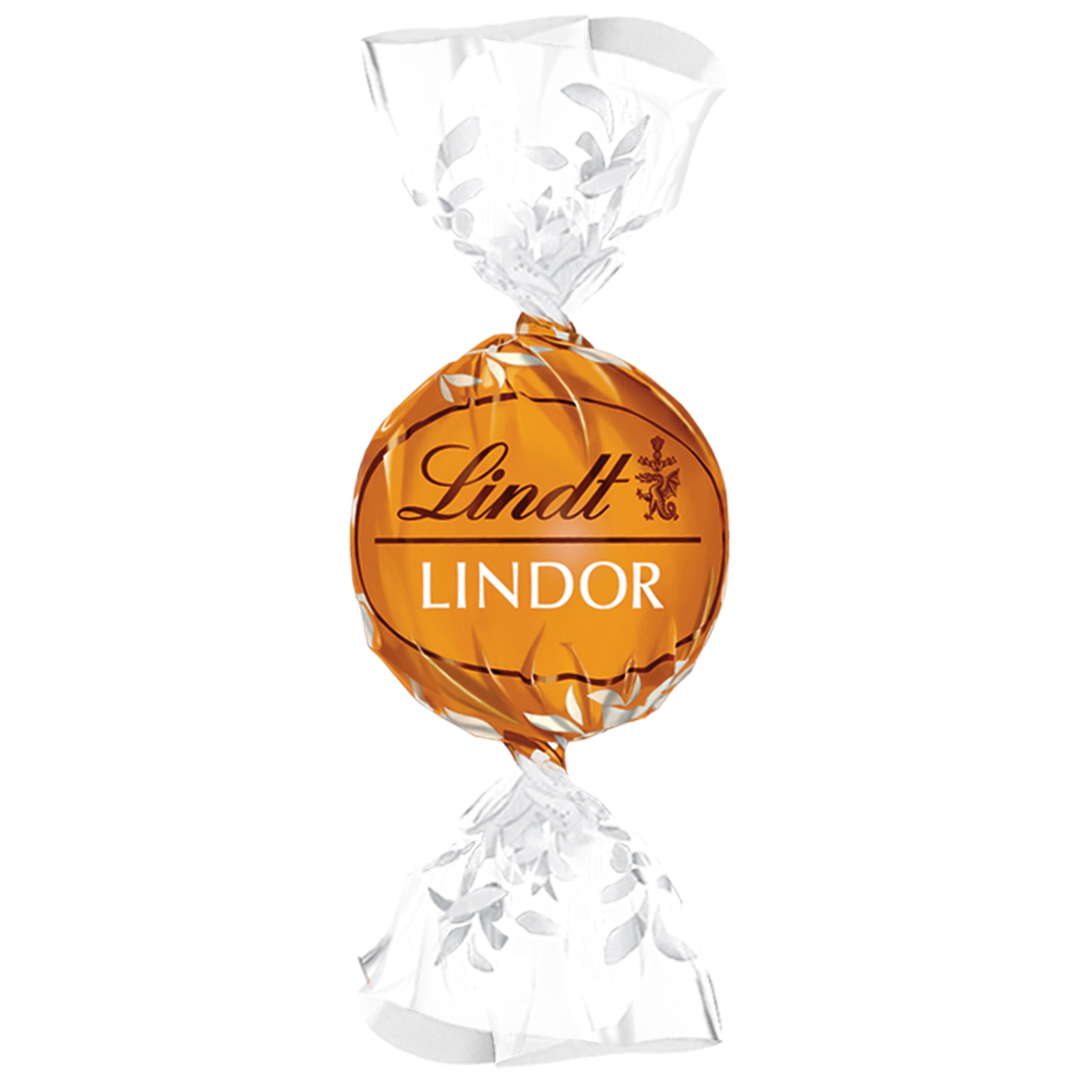 Lindt Lindor Single Caramel Milk Chocolate Truffle, Melting Truffle Center, .42 oz