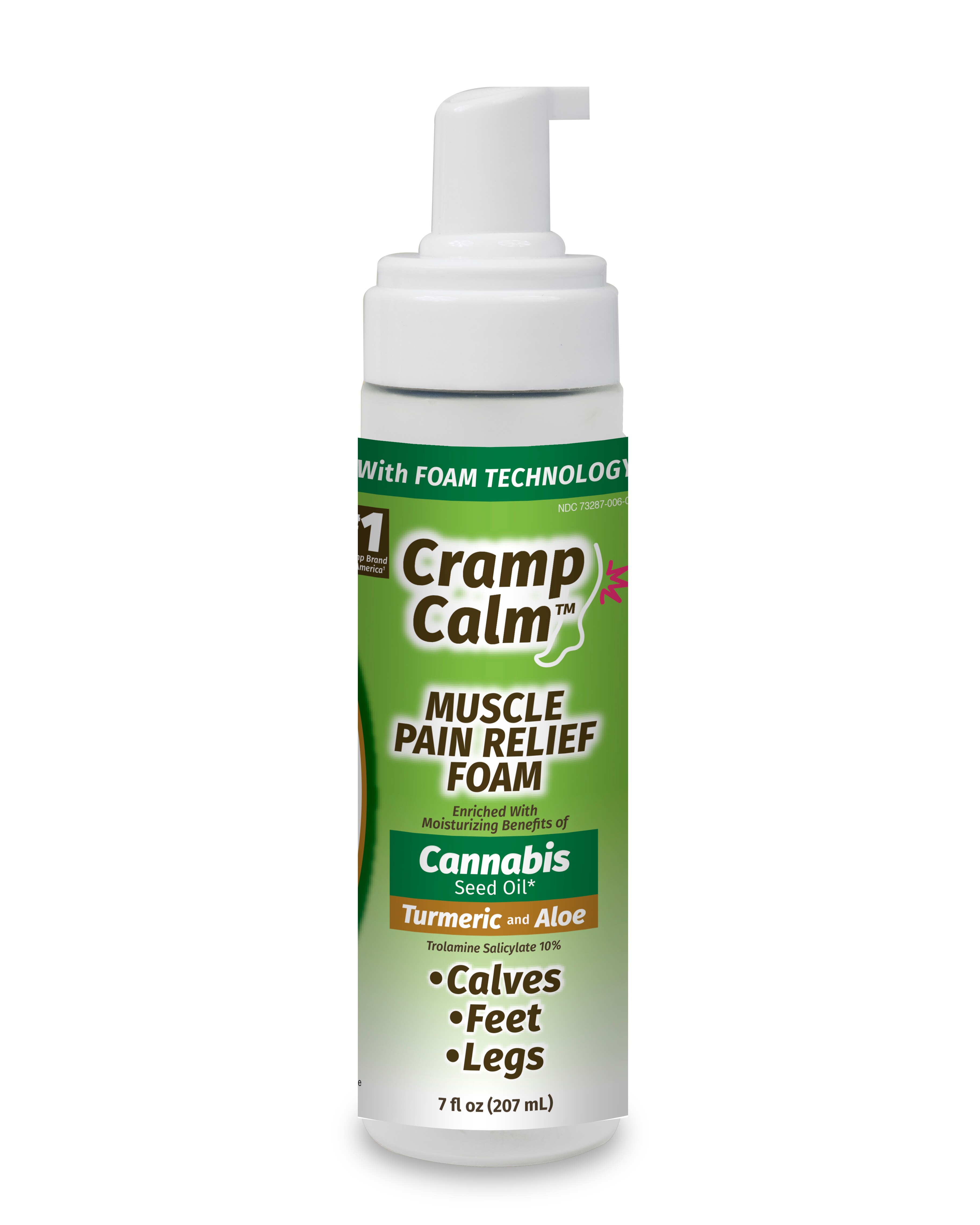 Hempvana Cramp Calm Muscle Cramp Rescue, 10.4 OZ