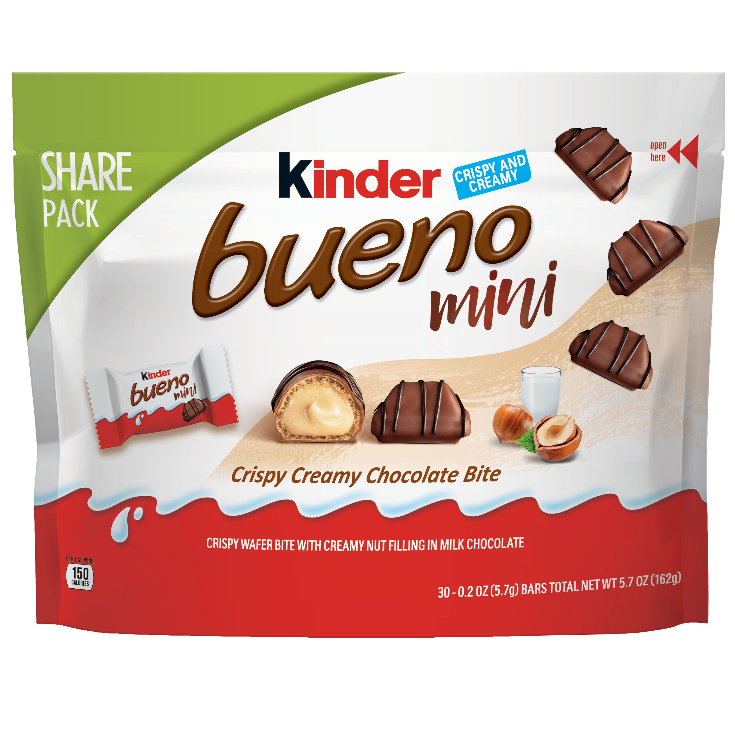 Kinder Bueno Mini Share Size Pack, 5.7 oz