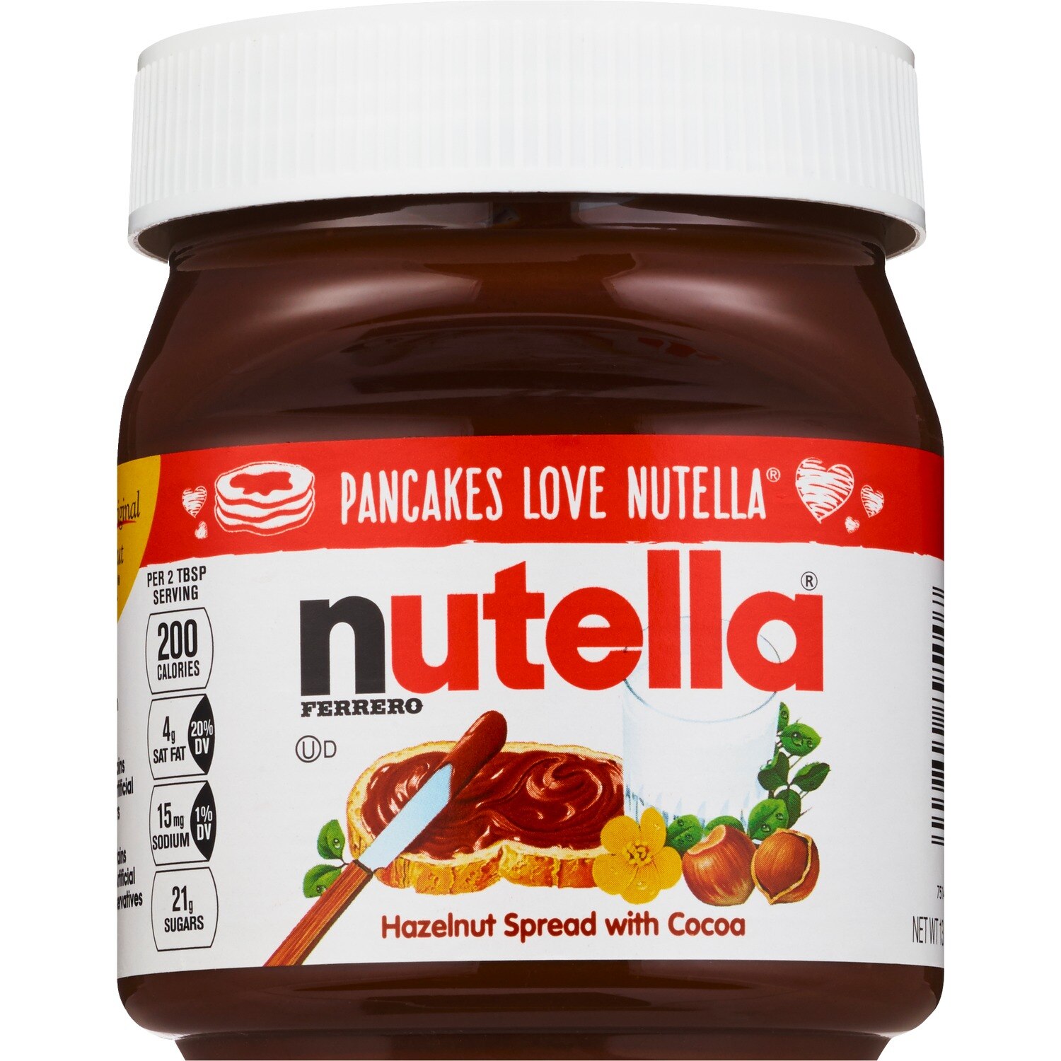 Nutella Hazelnut Spread, 13 oz