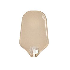 Sur-Fit Natura Urostomy Pouch with Panel & Accuseal Tap with Valve 9", 45mm Flange, 10CT