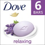 Dove Purely Pampering Relaxing Lavender Beauty Bar, 4 OZ, thumbnail image 3 of 3