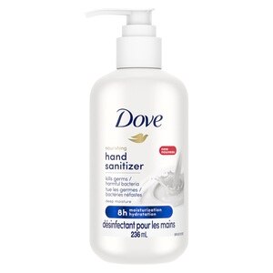 Dove Hand Sanitizer Deep Moisture, 8 OZ