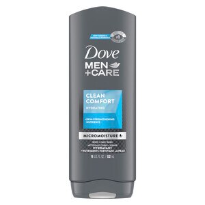 Dove Men+Care Clean Comfort Body and Face Wash For Fresh, Healthy-Feeling Skin, 30 OZ