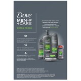 Dove Men Care Extra Fresh Body and Face Wash, 18 oz, 2/Pack, thumbnail image 2 of 5