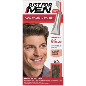 Just For Men Easy Comb-In Color Targeted Gray Coverage Hair Color