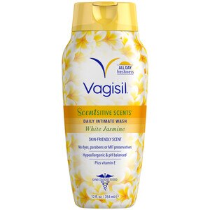 Vagisil Scentsitive Scents Plus Daily Intimate Vaginal Wash, 12 OZ