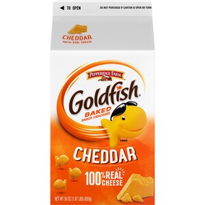 Pepperidge Farm Goldfish Cheddar Cheese Crackers, 30 oz