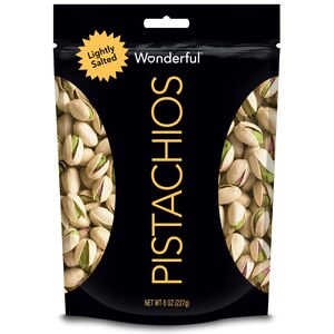 Wonderful Pistachios, Roasted and Lightly Salted, 16 oz