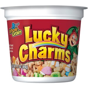 Lucky Charms Cereal Cup, 1.7 oz