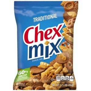 Chex Mix Traditional Snack Mix, 3.75 oz