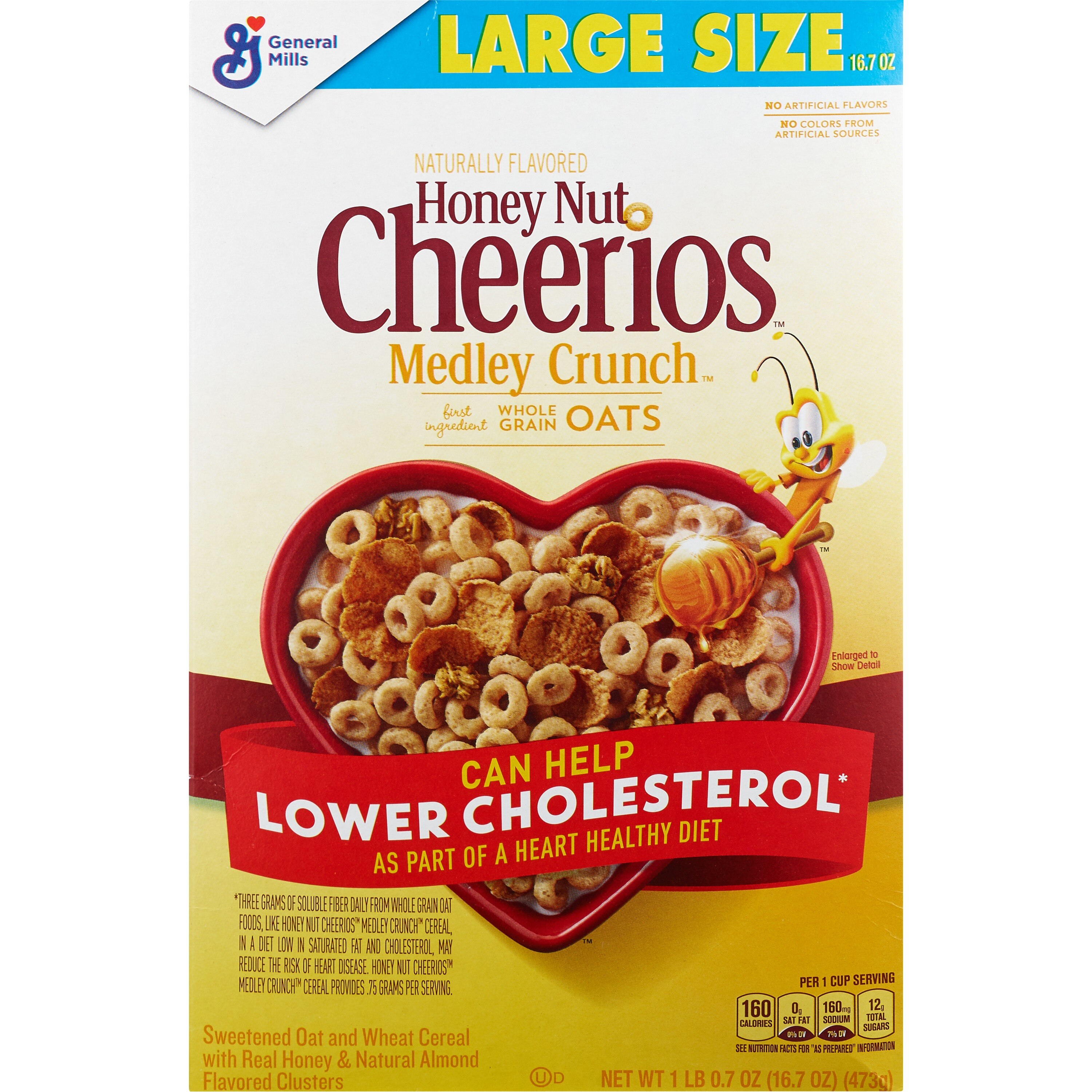 General Mills Honey Nut Cheerios Medley Crunch Cereal