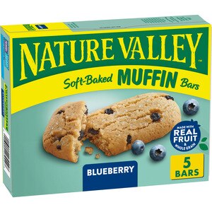 Nature Valley Blueberry Soft-Baked Muffin Bars, 5 CT