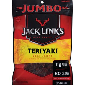 Jack Link's Beef Jerky Jumbo Bag, 5.85 OZ