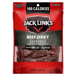 Jack Link's Peppered Beef Jerky, 1.25 OZ