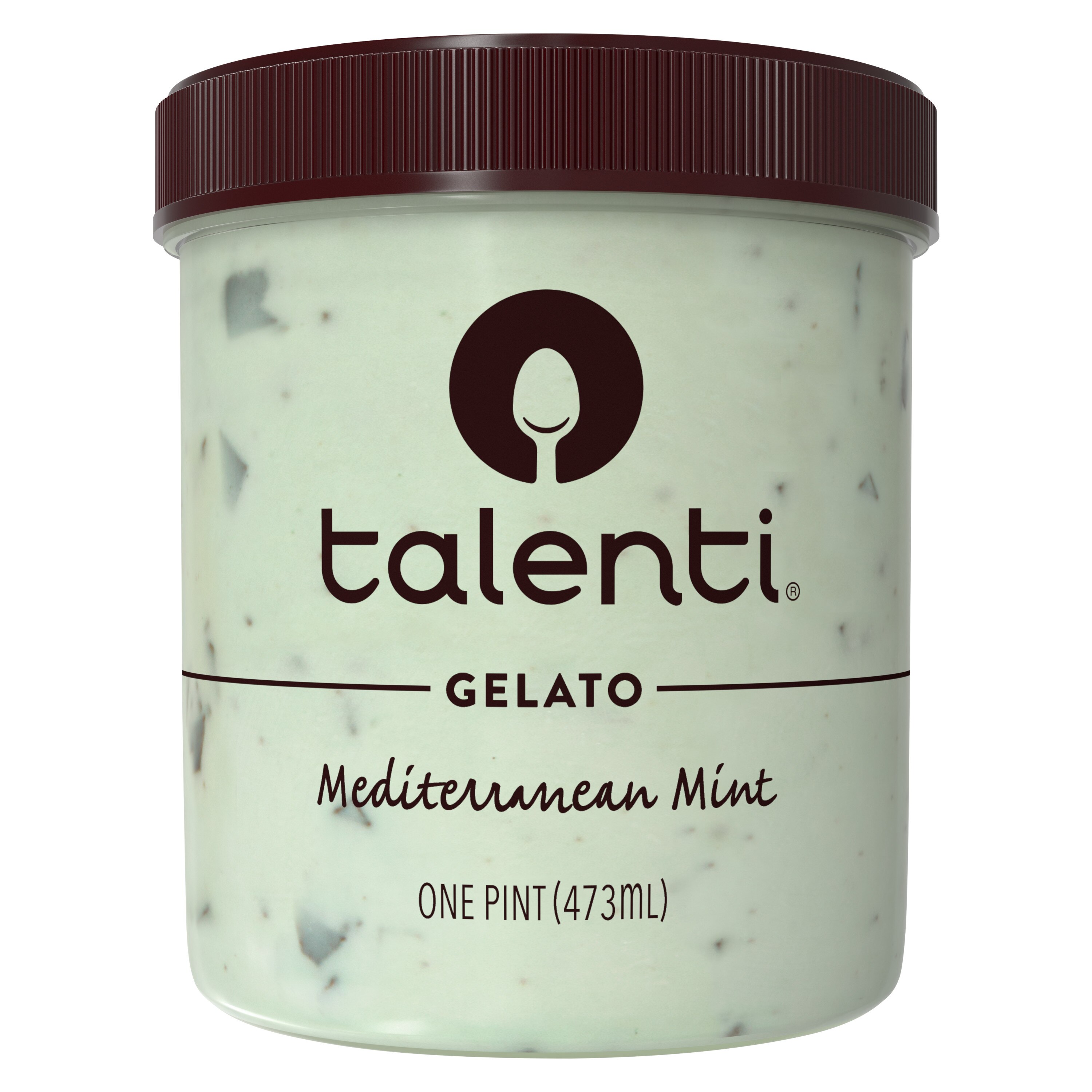 Talenti Mediterranean Mint Gelato For a Delicious Frozen Dessert, 11.1 oz