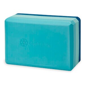 Gaiam Tri Color Yoga Block, Skyline