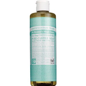 Dr. Bronner's Magic Soaps Unscented Baby-Mild Pure-Castile Liquid Soap, 16 OZ