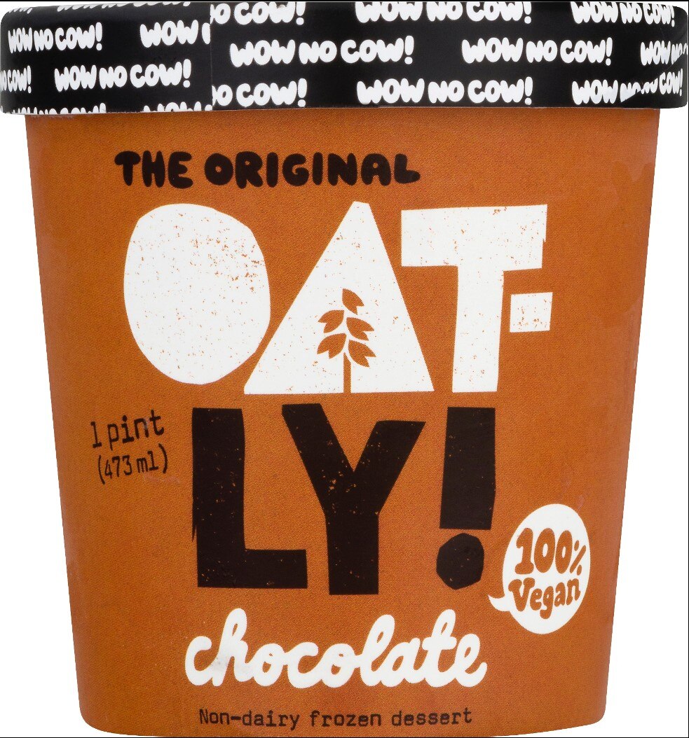 Oatly Chocolate Non-Dairy Frozen Dessert, 16 OZ