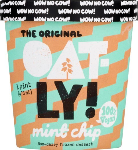 Oatly Mint Chip Non-Dairy Frozen Dessert, 16 OZ