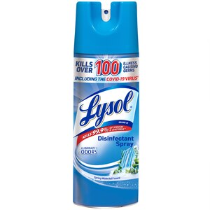 Lysol Disinfectant Spray, Spring Waterfall, 12.5 OZ