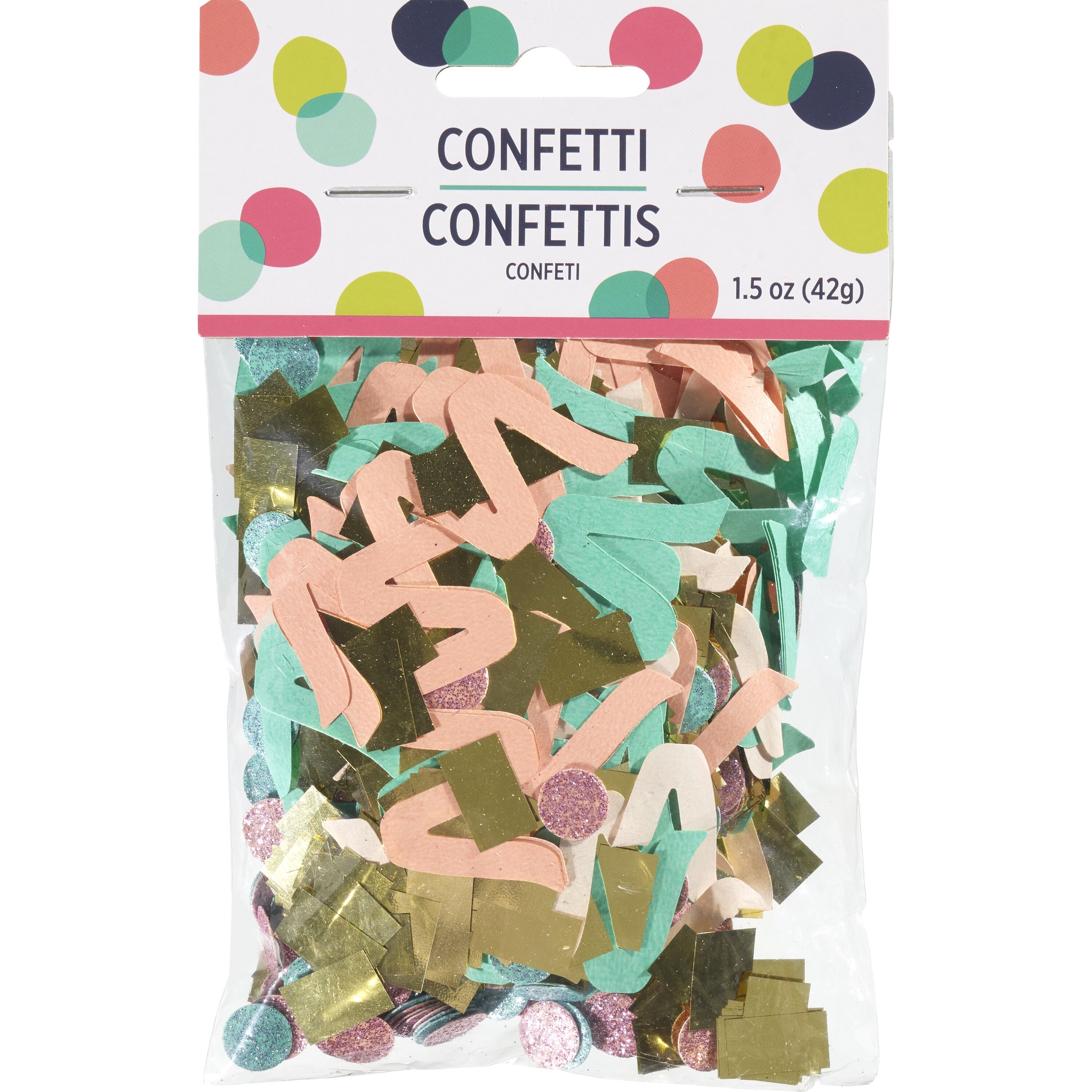 Amscam Party Impressions Bagged Confetti New Mix, Multi