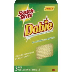 Scotch-Brite Dobie All Purpose Cleaning Pads, 3 CT