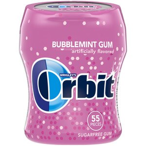 Orbit Sugar-Free Gum Bubblemint, 55 ct