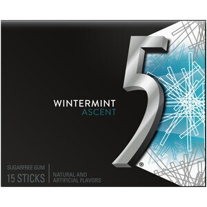 Wrigley's 5 Wintermint Ascent Sugarfree Gum, 15 ct