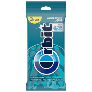 Orbit Wintermint, 14 ct, Pack of 3