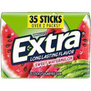 Extra Sweet Watermelon Sugar Free Chewing Gum Mega Pack, 35 ct