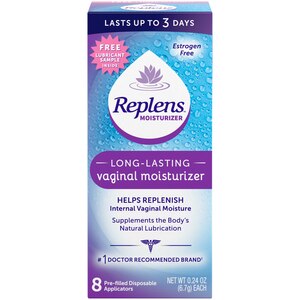 Replens Long-Lasting Vaginal Moisturizer, 8 CT